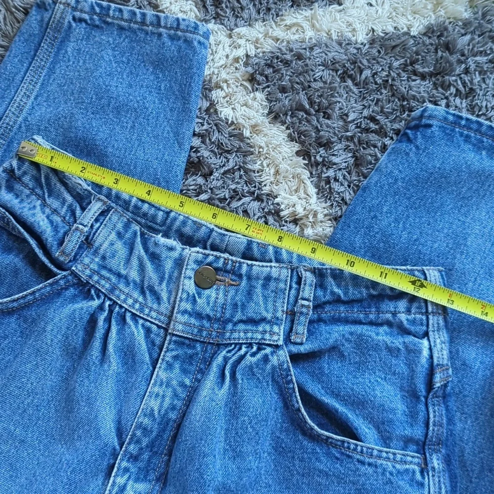 Unionbay Retro 80s 90s Paper Bag Jean High Rise Vintage Denim Size 9 - Picture 6 of 8